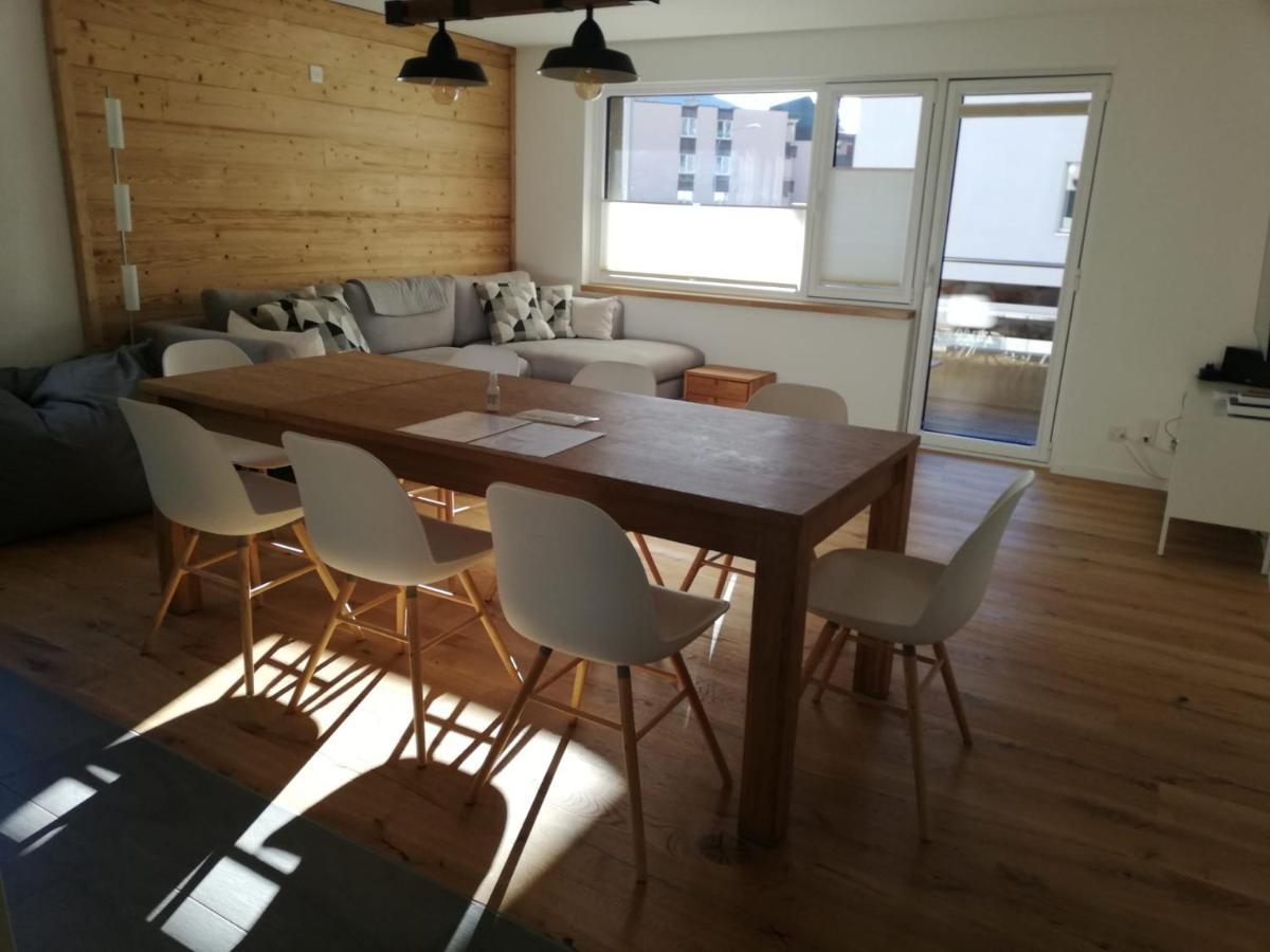 Haus Rhaetikon 1. Og, Links Appartement Davos Buitenkant foto