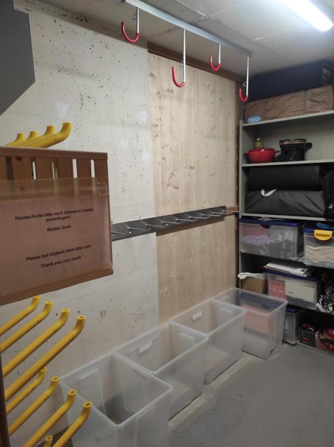 Haus Rhaetikon 1. Og, Links Appartement Davos Buitenkant foto
