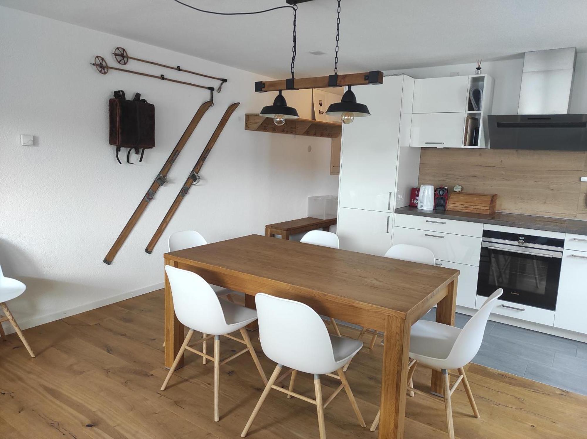 Haus Rhaetikon 1. Og, Links Appartement Davos Buitenkant foto